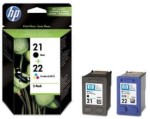 Oryginalne Tusze HP 21 i 22 - C9351AE C9352AE