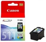 Oryginalny tusz kolorowy Canon CL-511