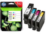 Oryginalne tusze HP 912 XL - 3YP34AE / 3YL84AE