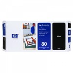 Oryginalna czarna głowica HP 80 - C4820A