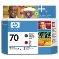 HP oryginalny głowica drukująca C9409A, HP 70, black/red, HP DesignJet Z3100