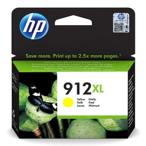 Oryginalny żółty tusz HP 912 XL - 3YL83AE