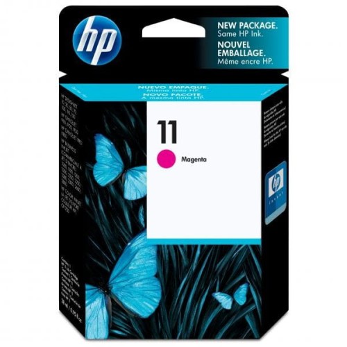 HP oryginalny ink / tusz C4837AE, HP 11, magenta, 1750s, 28ml, HP Business InkJet 2xxx, DesignJet 100, 10PS, 20PS