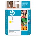 HP oryginalny ink / tusz C4838AE, HP 11, yellow, 1750s, 28ml, HP Business InkJet 2xxx, DesignJet 100, 10PS, 20PS