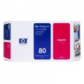 HP oryginalny ink / tusz C4847A, HP 80, magenta, 350ml, HP DesignJet 1050, C, 1055, C, CM
