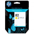 HP oryginalny ink / tusz C4913A, HP 82, yellow, 69ml, HP DesignJet 500, PS, 800, 815, cc800ps, 4200
