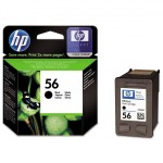 Oryginalny czarny tusz HP 56 - C6656AE
