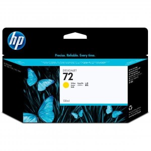 Oryginalny żółty tusz HP 72 - C9373A 