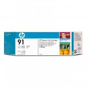 Oryginalny jasnoszary tusz HP 91 - C9466A
