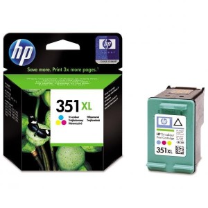 Oryginalny kolorowy tusz HP 351 XL - CB338EE