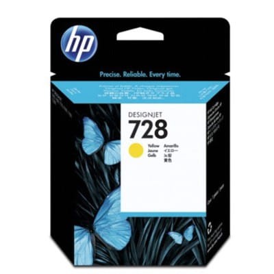 Tusz oryginalny żółty HP 728
