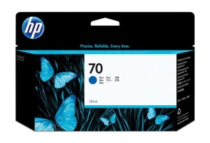 Oryginalny blue tusz HP 70 - C9458A