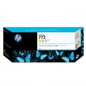 Oryginalny żółty tusz HP 772 - CN630A 