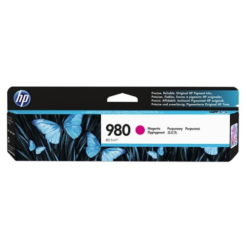 HP oryginalny ink / tusz D8J08A, HP 980, magenta, HP HP OfficeJet Enterprise X585, X555
