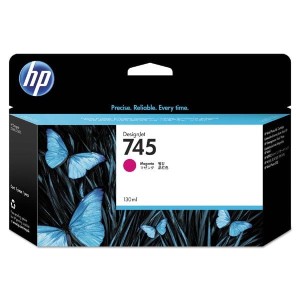 Oryginalny czerwony tusz HP 745 - F9J95A 