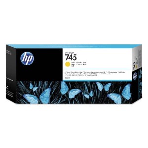 Oryginalny żółty tusz HP 745 XL - F9K02A 