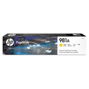 Oryginalny żółty tusz HP 981A - J3M70A 