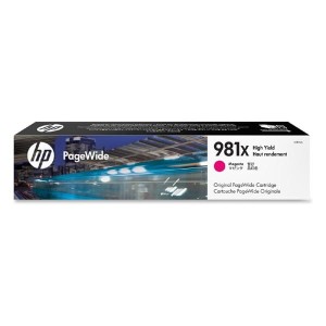 Oryginalny czerwony tusz HP 981X XL - L0R10A 
