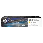 Oryginalny żółty tusz HP 981X XL - L0R11A 