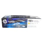 Oryginalny żółty tusz HP 981Y XXL - L0R15A 