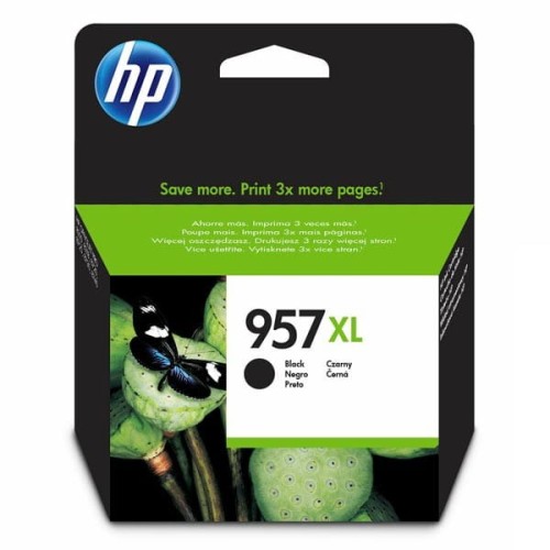 HP oryginalny ink / tusz L0R40AE, HP 957XL, black, 3000s, 63,5ml, extra duża pojemność, HP pro Officejet Pro 8210, 8218, 8720, 874