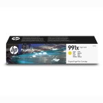 Oryginalny żółty tusz HP 991X - M0J98AE 
