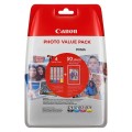 Canon oryginalny ink / tusz 0332C005, cmyk, CLI-571XL C/M/Y/BK + 50x PP-201, Canon Pixma MG6850,MG6851,MG6852,MG6853,MG7750, MG575