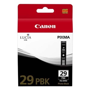 Oryginalny czarny photo tusz Canon PGI-29PBK 