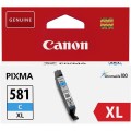 Canon oryginalny ink / tusz CLI-581C XL, cyan, 8,3ml, 2049C001, very high capacity, Canon PIXMA TR7550,TR8550,TS6150,TS6151,TS8150