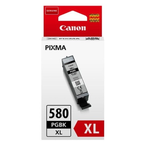 Canon oryginalny ink / tusz PGI-580PGBK XL, black, 18.5ml, 2024C001, high capacity, Canon PIXMA TR7550, TR8550, TS6150, TS8150, TS