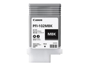 Oryginalny czarny matt tusz Canon PFI-102MBK