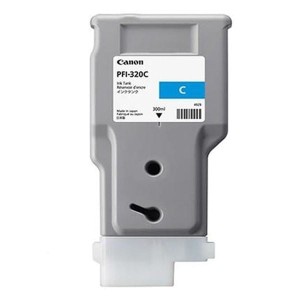 Oryginalny niebieski tusz Canon PFI-320C