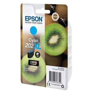 Oryginalny niebieski tusz Epson 202XL