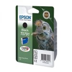 Oryginalny czarny tusz Epson T0791