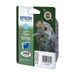 Oryginalny jasnoniebieski tusz Epson T0795