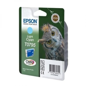 Oryginalny jasnoniebieski tusz Epson T0795