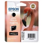 Oryginalny czarny matowy tusz Epson - T0878