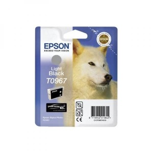 Oryginalny jasny czarny tusz Epson - T0967
