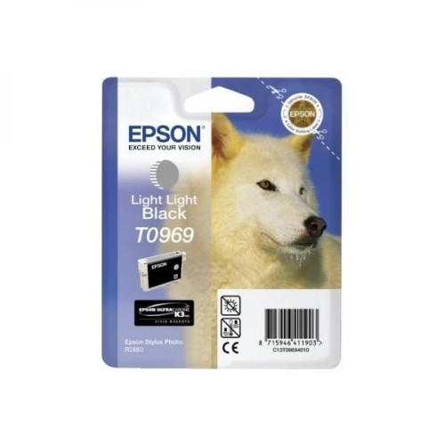 Epson oryginalny ink / tusz C13T09694010, light light black, 13ml, Epson Stylus Photo R2880