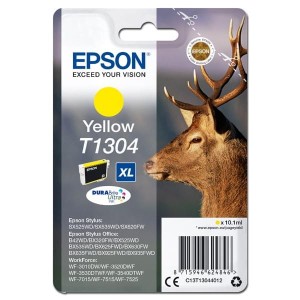 Oryginalny żółty tusz Epson - T1304
