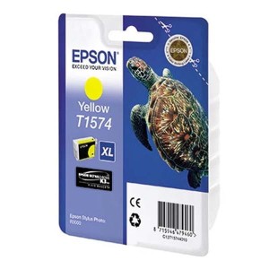 Oryginalny żółty tusz Epson - T1574 XL