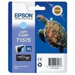 Oryginalny jasnoniebieski tusz Epson - T1575 XL