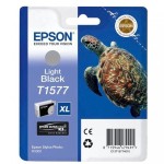 Oryginalny jasny czarny tusz Epson - T1577 XL