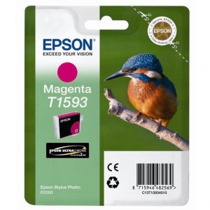 Oryginalny czerwony tusz Epson T1593