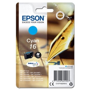 Oryginalny niebieski tusz Epson 16 - T1622