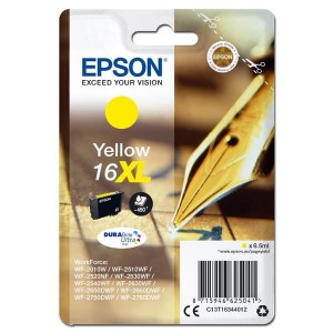 Oryginalny żółty tusz Epson 16XL - T1634