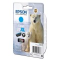 Epson oryginalny ink / tusz C13T26324012, T263240, 26XL, cyan, 9,7ml, Epson Expression Premium XP-800, XP-700, XP-600