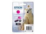 Oryginalny czerwony tusz Epson 26XL - T2633
