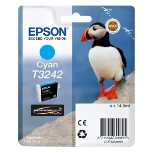 Oryginalny niebieski tusz Epson - T3242