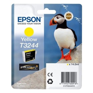 Oryginalny żółty tusz Epson - T3244